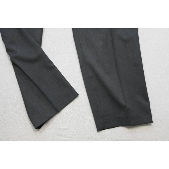 Perry Ellis Dress Pants Travel Lux Modern Fit Charcoal Flat Mens 42 x 30 NWT - Picture 4 of 8